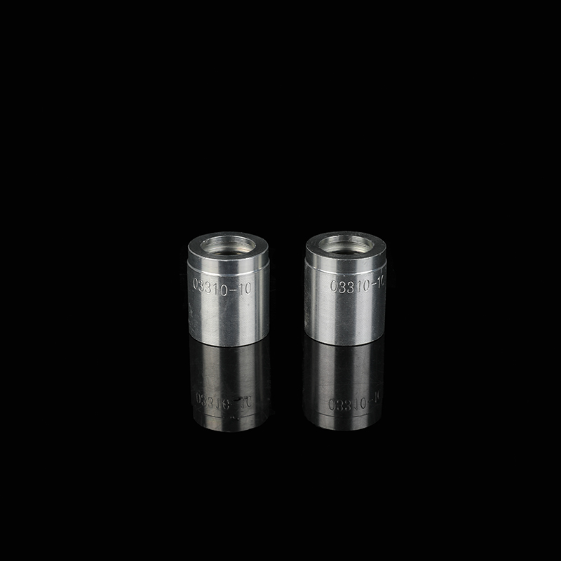 Galvanized environmentally friendly white zinc hydraulic hose Ferrule 03310-10